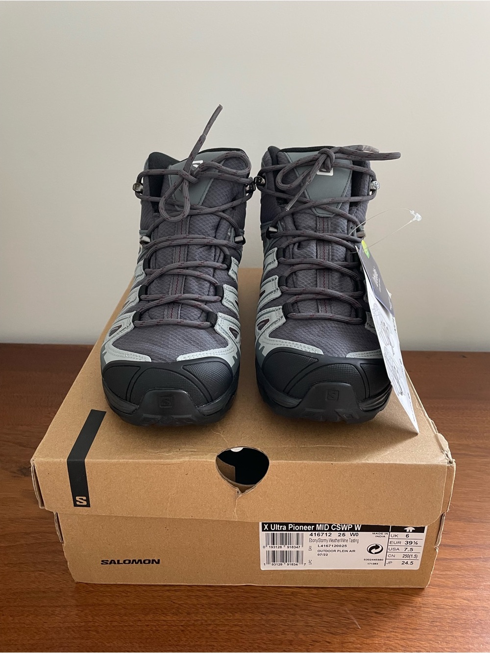 Salomon X Ultra Pioneer MID CLIMASALOMON Waterproof Hiking Boots Womens 7.5 NWT